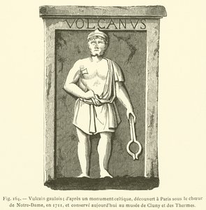 Galya Vulkan (gravür) by French School