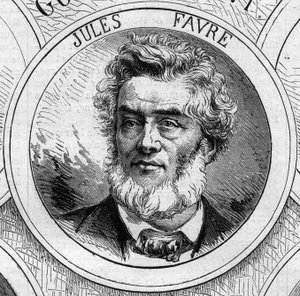 1870 Savaşı - Ulusal Savunma Hükümeti: 1870 geçici hükümetinin üyesi Jules Favre