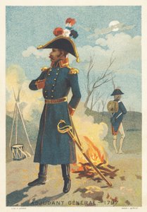 1797 yılında Asteğmen General by French School