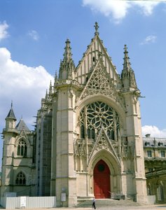 Şapelin batı cephesi by French School