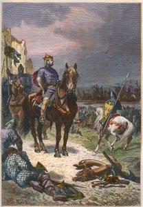 Fatih William (Normandiya Kralı II. William veya İngiltere Kralı I. William) by French School