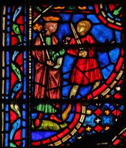 Pencere w14 David, Bathsheba