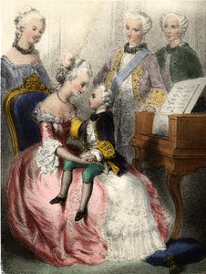 Wolfgang Amadeus Mozart (1756-1791) Avusturyalı Impress Marie-Therese
