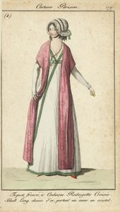 Dizinin modasında kadın by French School