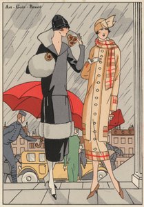 Premet ve Gustave Beer tasarımcılarının 1920