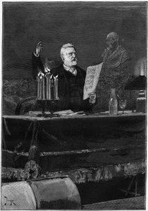 Yazar Victor Hugo (1802-1885) 30 Mayıs 1878
