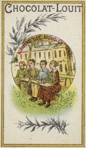 Körler için Yazma, 1830 by French School