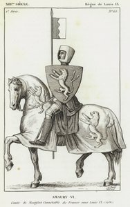 XIII Yüzyıl, Louis IX Saltanatı, Amaury VI, Louis IX altında Fransa