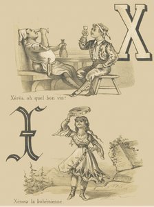 X: Xeres, oh ne güzel şarap! / Bohem Xenova by French School