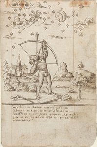 Cennete Ateş Ediyorsun [fol. 9 recto], c.1512-1515 (kalem ve mürekkep) by French School