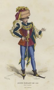 genç züppe, 1480 by French School