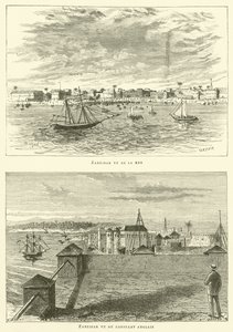 Zanzibar (gravür) by French School