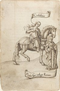 Credulity, Umudun Annesine Bakmaya Hazırlanıyor [fol. 18 derece] by French early 16th Century