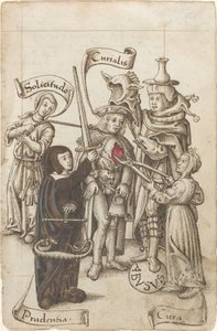 "Kalbinizi Dışarıda Yemeyin" [fol. 22 rekto] by French early 16th Century