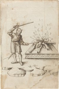 "Ateşi Kılıçla Dürme" [fol. 20 rekto] by French early 16th Century