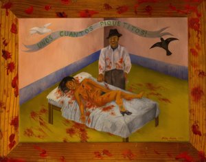 Birkaç Küçük Çentik by Frida Kahlo