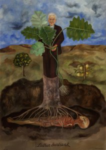Retrato de Luther Burbank by Frida Kahlo