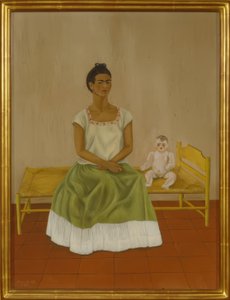 Yataklı Otoportre by Frida Kahlo