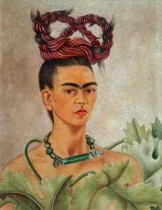 Plat ile Otoportre by Frida Kahlo