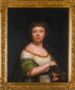 Lisiewska, Friederike Julie (1772-1856) tarafından "Otoportre, yirmi bir yaşında" by Friederike Julie Lisiewska