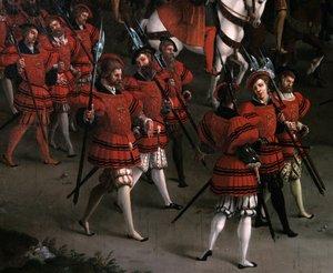 Francois I ve Henry VIII ile Altın Levha kampında 7 Haziran