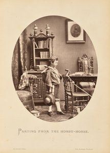 Hobi atından ayrılmak by Friedrich Bruckmann