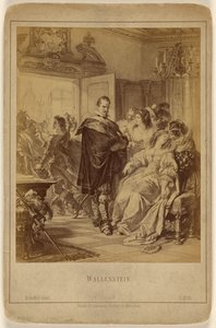 Wallenstein [C. Jaeger tarafından yapılmış bir resim, Nurnberg, 1867] by Friedrich Bruckmann