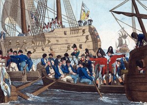 İngiliz tutsağı olarak Napoleon Bonaparte, 8 Ağustos 1815