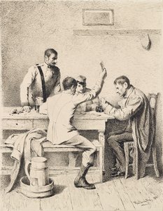 Askerler iskambil kartları by Friedrich Friedländer Ritter von Malheim