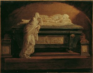 Augustinian Kilisesi'nde Franz Anton Zauner tarafından İmparator Leopold II'nin mezarı by Friedrich Heinrich Fuger