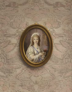 Bir Vestal Bakire Portresi by Friedrich Heinrich Fuger