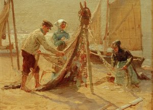 ağ tamircileri by Friedrich Raupp