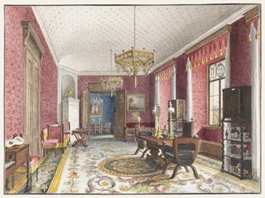 Kırmızı Oda, Schloss Fischbach, c. 1846
