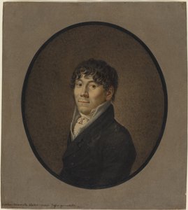 Sanatçının Babasının Portresi by Friedrich Wilhelm Moritz
