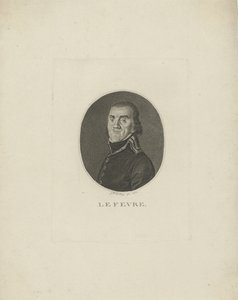 General François-Joseph Lefebvre 1755-1820, 1800. by Friedrich Wilhelm Nettling