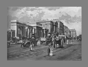 Hyde Park Köşesi, Londra, c1900 by Frith and Co