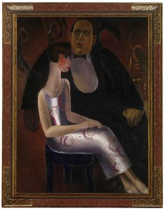 Paul-Gustave Van Hecke ve eşi Norine'nin portresi