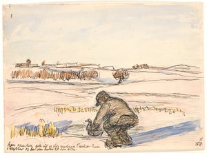 Onu gördü ... by Fritz Syberg