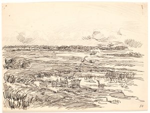 Moselandskab by Fritz Syberg