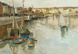 Dieppe, c.1894 by Frits Thaulow