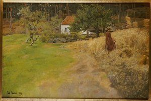 Samancılık, Stord, 1889 by Frits Thaulow