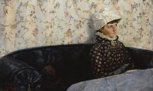 Kanepede Ingeborg, Sandø by Fritz Thaulow