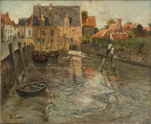 Alçak su by Frits Thaulow
