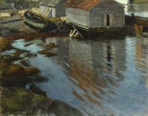 Üzerinde unvan yazmıyor by Fritz Thaulow
