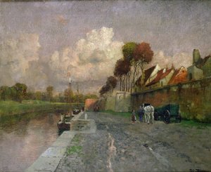 Bilinmeyen resim by Frits Thaulow