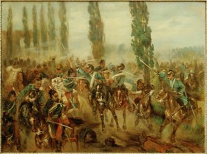 Buzancy Savaşı by Fritz von Uhde