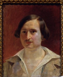 Yazar Nikolai Gogol (1809-1852) portresi by Fyodor Antonovich Moller