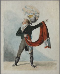 Fyodor Fyodorovich Kokoshkin (1773-1838) par Sotnikov, Fyodor Grigoryevich (19. yüzyılın başlarında aktif). Kağıt üzerine suluboya, 19. yüzyılın ilk çeyreği, Devlet Müzesi A.S. Puşkin, Moskova by Fyodor Grigoryevich Sotnikov