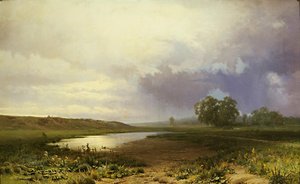 ıslak çayır by Fyodor Vasilyev