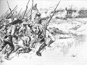 Alvarado Altındaki Tümen Alçak Yeri Geçiyordu, 1902 by GB